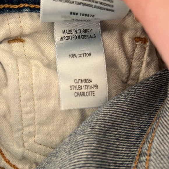 Citizens of Humanity  Charlotte jeans size 25 - Picture 5 of 6